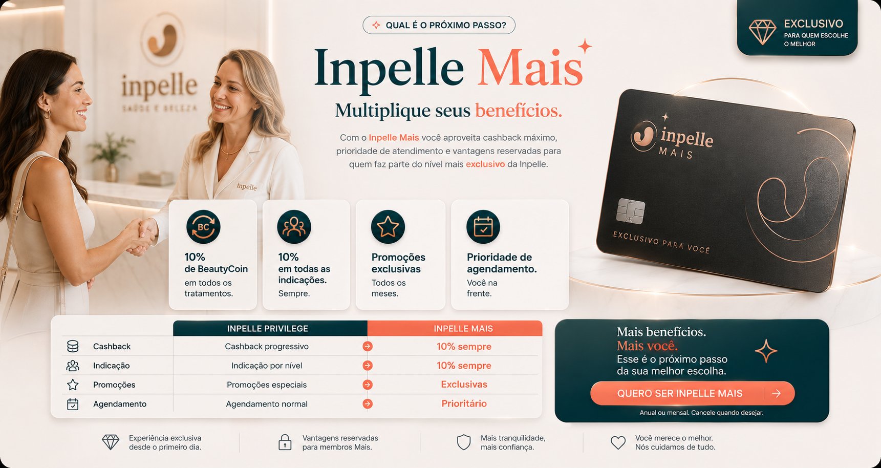 Inpelle Mais — multiplique seus benefícios